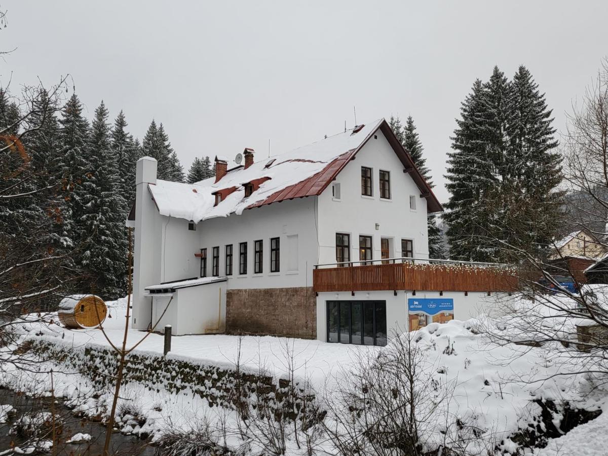 Horský Penzion U Splavu Josefův Důl Exteriér fotografie