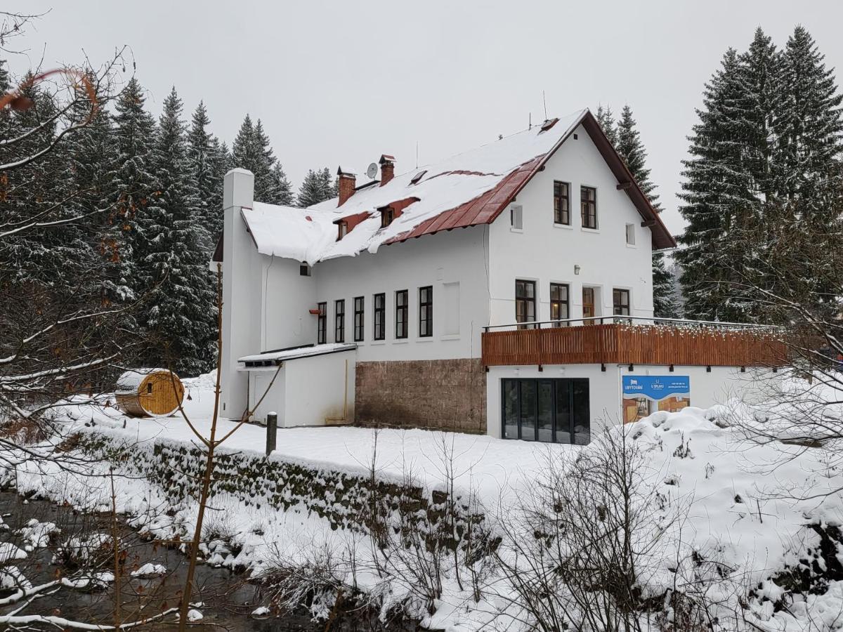 Horský Penzion U Splavu Josefův Důl Exteriér fotografie