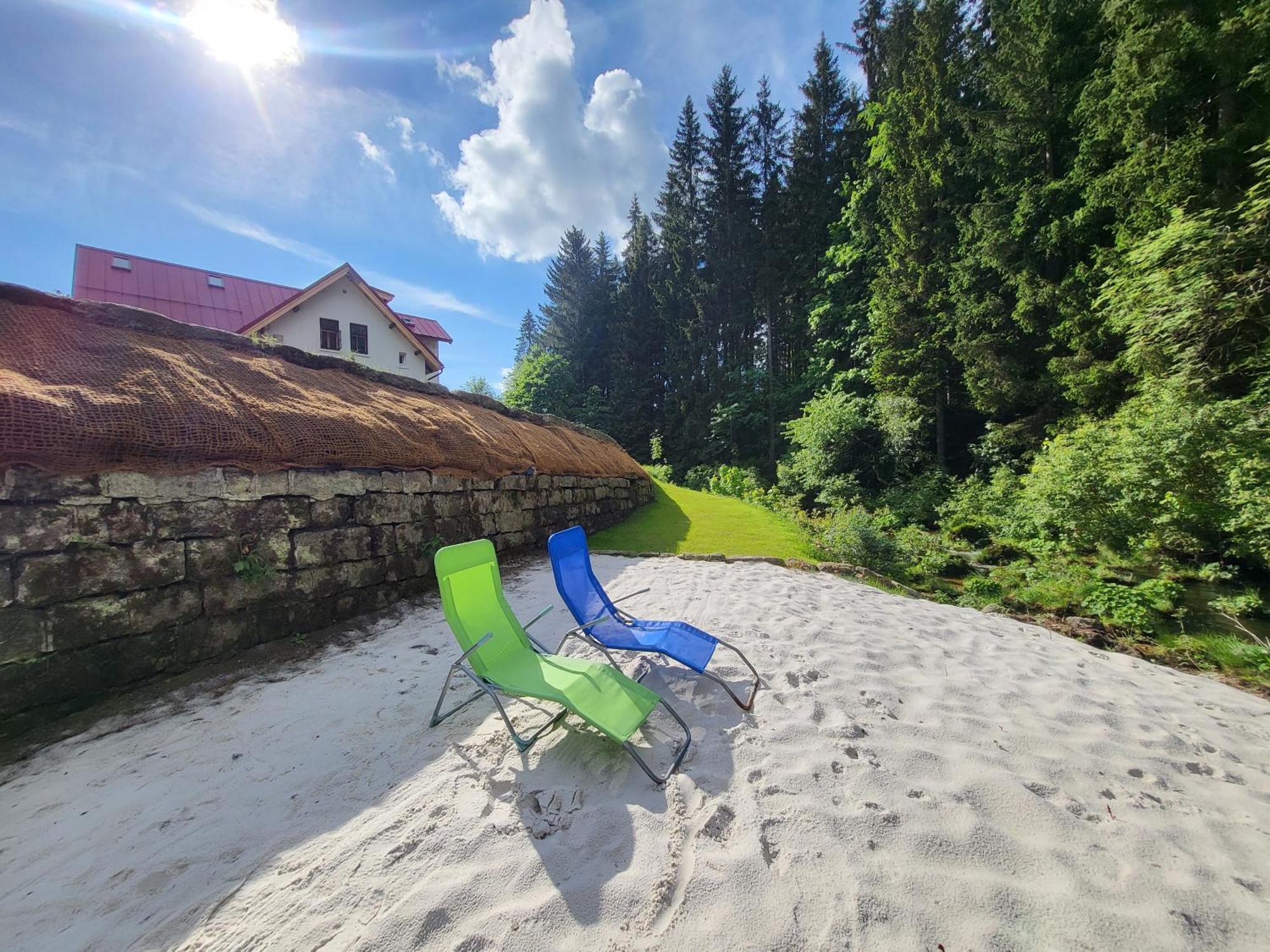 Horský Penzion U Splavu Josefův Důl Exteriér fotografie